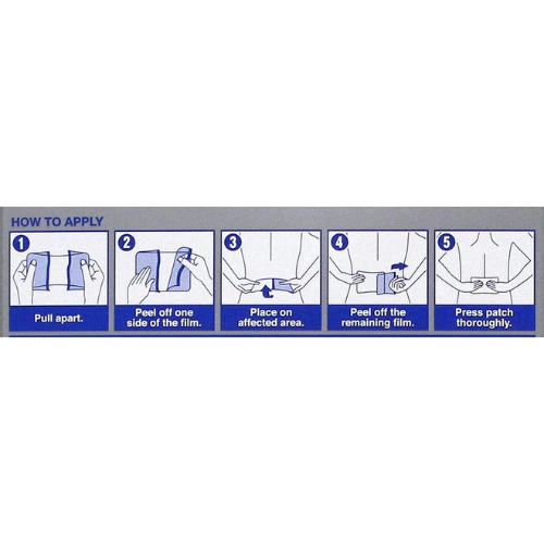 Salonpas Licodaine Pain Relieving Maximum Strength Gel Patch 15 Patches - 2 Pack