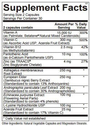 Viracid Immune Support Supplement – 60 Capsules