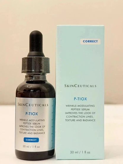 Skinceuticals p tiox P-Tiox Wrinkle Modulating Peptide Serum FullSize 1 Oz Seald