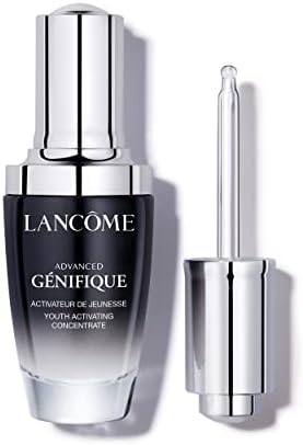 Lancôme Advanced Génifique Radiance Boosting Anti-Aging Face Serum - Visibly Hydrates & Plumps Skin - with Bifidus Prebiotic, Hyaluronic Acid & Vitamin Cg