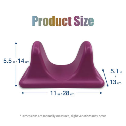 Deep Tissue Waist Muscle Relaxer Massager for Hip, Back and Psoas Training, Body Stretching with Ergonomic Design