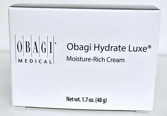 Obagi Hydrate Luxe Moisture-Rich Cream, 1.7 fl oz Brand New in Box