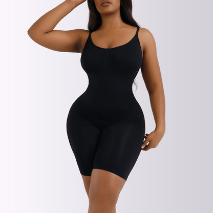 A slimming and body-shaping jumpsuit