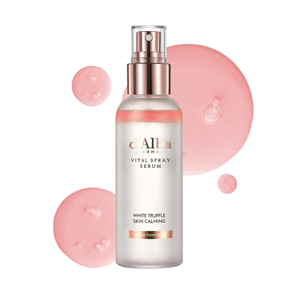 d’Alba Piedmont White Truffle Vital Spray Serum – Vegan Hydrating & Calming Mist