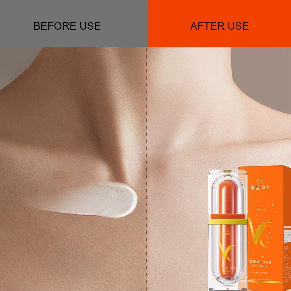 Face Cream, Vitamin C Face Cream, Light Touch, Moisturizing, Skin Care, VC Block Cream Moisturizing Cream Conceale