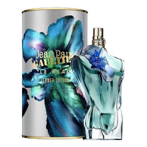 Jean Paul Gaultier Le Beau Flower Edition 4.2 oz / 125 ml Eau de Parfum  New