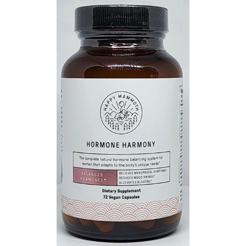 Happy Mammoth Hormone Harmony Dietary Supplement 72 Capsules