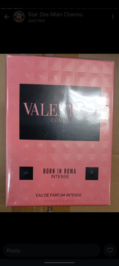 Valentino Donna Born In Roma Intense 3.4 oz EDP Intense Spray For Women