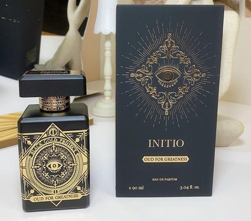 INITIO PARFUMS PRIVÉS - Oud for Greatness - 3.04 Fl Oz - Eau De Parfum Unisex - Main notes Natural Oud Wood, Agarwood Oil, Lavender, Saffron, Patchouli, Musk - 90ml