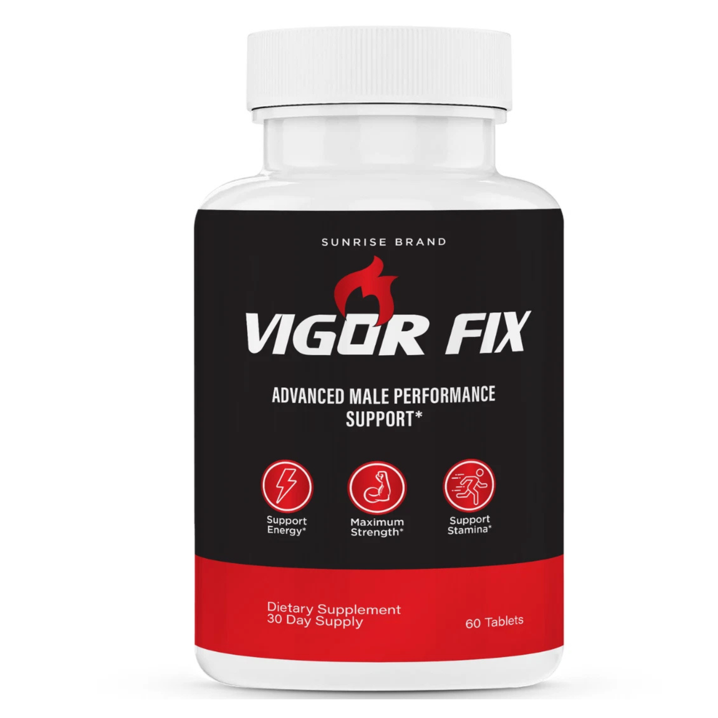 Vigor Fix Male Health Pills to Enhance Masculine Vitality and Libido 60 Tablets
