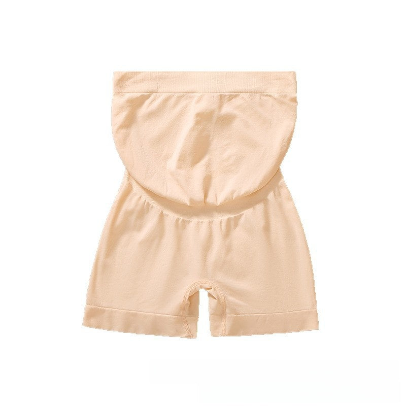 Pregnant woman high-waist abdominal support and tummy-reducing pants