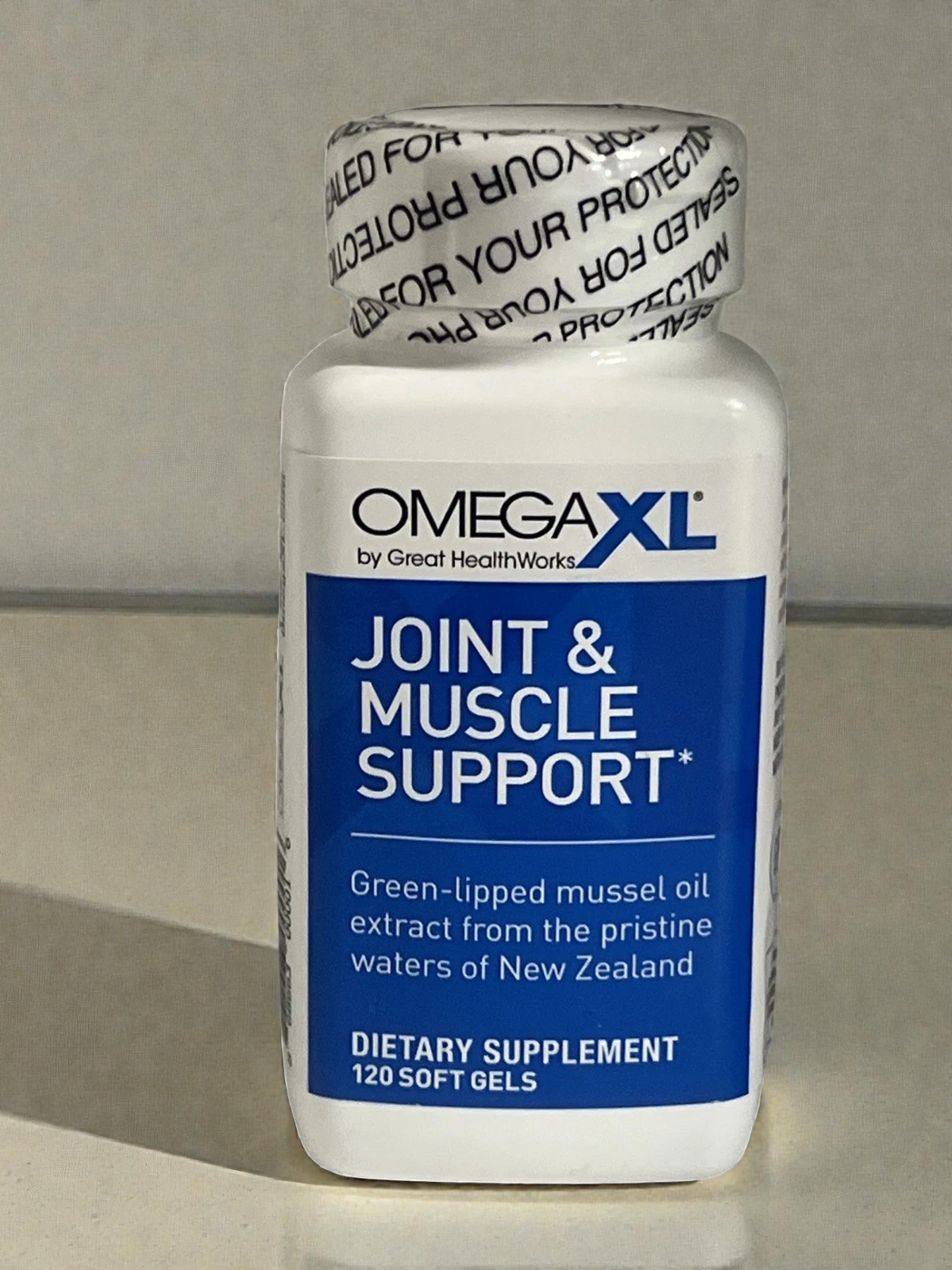 OmegaXL Joint Support Supplement - Natural Muscle 120