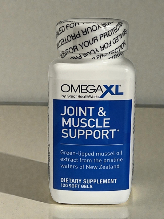 OmegaXL Joint Support Supplement - Natural Muscle 120