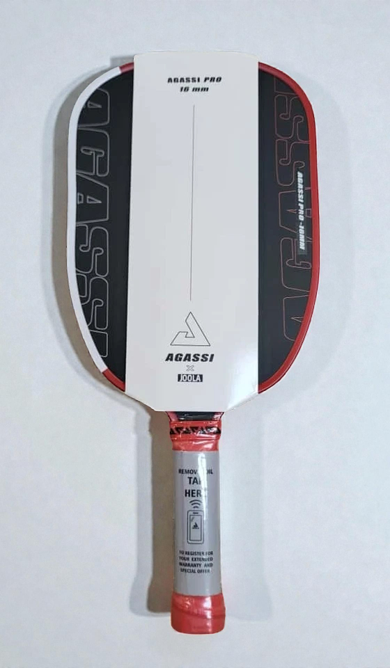 JOOLA Andre Agassi Pro 16mm Pickleball Paddle w/Extended Sweet Spot - NFC Chip