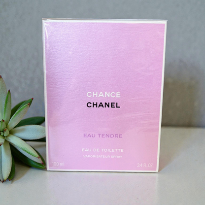 Chanel Chance Eau Tendre Eau de Toilette Spray 3.4oz/100ml NEW FRESH