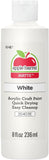 Apple Barrel Acrylic Paint in Assorted Colors (8 Ounce), 20403 White