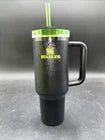 Stanley Halloween 40 oz H2.0 Flow state Tumbler Web Black NEW Glow In The Dark