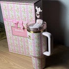 Stanley X Love Shack Fancy Quencher Tumbler Cup- Blooming Heirloom Edition 40 Oz