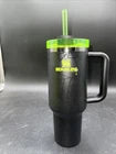 Stanley Halloween 40 oz H2.0 Flow state Tumbler Web Black NEW Glow In The Dark