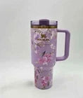 Stanley X Love Shack Fancy Cup 40 oz - Happy Thoughts Quencher Rosa Beaux Purple