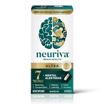 Neuriva Brain Health Ultra Capsules 60ct